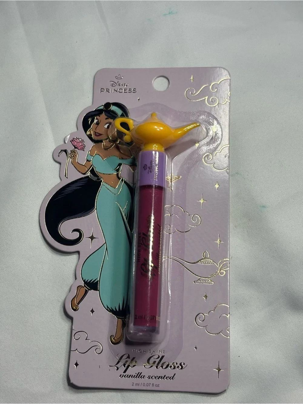 3 New Disney Princess Lip Gloss Set